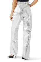 Textured Relaxed Pants
